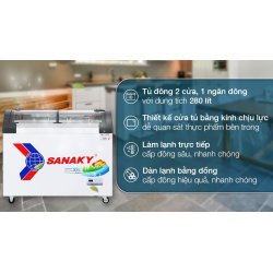 Tủ đông Sanaky 350 lít VH-4899KB