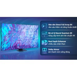 Smart Tivi QLED 4K 98 inch Samsung QA98Q80C