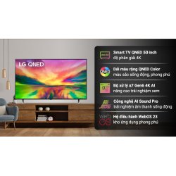 Smart Tivi QNED LG 4K 75 inch 75QNED80SRA