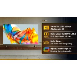 Google Tivi ULED 4K Hisense 55 inch 55U6K