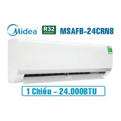 Điều hòa Midea 1 chiều 24.000BTU MSAFII-24CRN8