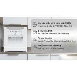 Máy rửa bát mini Electrolux ESF6010BW