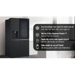 Tủ lạnh LG Inverter 635 Lít Side By Side InstaView Door-in-Door GR-X257BL