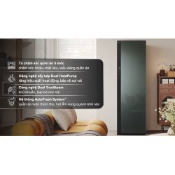 Tủ chăm sóc quần áo thông minh LG Styler Inverter 5 móc SC5MNR4G