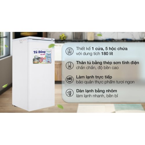 Tủ đông Sanaky 150 lít TD.VH180VD 0
