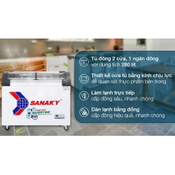 Tủ Đông Sanaky Inverter 280 lít VH-3899K3B 0