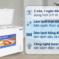 Tủ đông Hòa Phát Inverter 271 Lít HPF BD8271