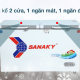 Tủ đông Sanaky 280 lít TD.VH4099W2KD