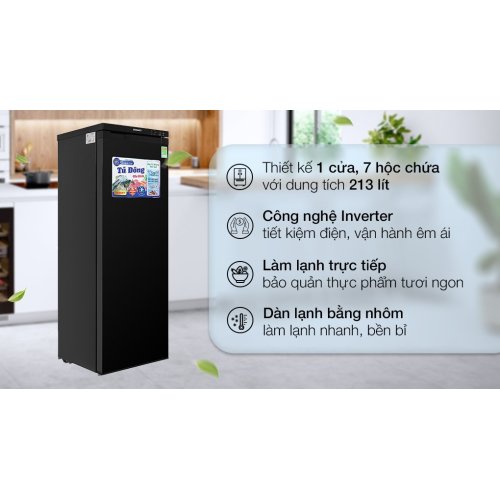 Tủ đông Sanaky Inverter 213 lít TD.VH230VD3 0