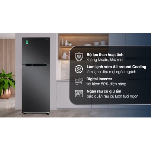 Tủ lạnh Samsung Inverter 322 Lít RT32K503JB1/SV 0