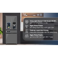 Tủ lạnh Panasonic Inverter 540 lít Multi Door PRIME+ Edition NR-YW590YMMV 2