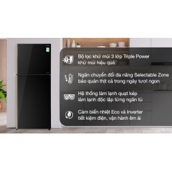 Tủ lạnh Hitachi Inverter 339 lít R-FVX450PGV9 GBK 0