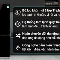 Tủ lạnh Hitachi Inverter 569 lít Multi Door R-WB640PGV1 GCK