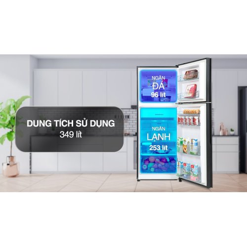 Tủ lạnh Hitachi Inverter 349 lít R-FVY480PGV0 GBK 2