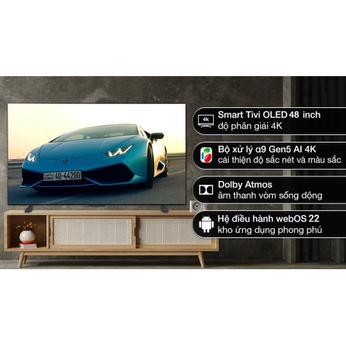 Smart Tivi OLED LG 4K 48 inch 48C2PSA 0