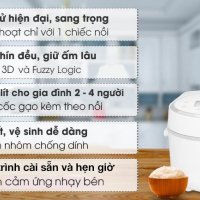 Nồi cơm điện tử Cuckoo 1.44 lít CR-0810F