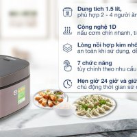 Nồi cơm điện tử BlueStone 1.5 lít RCB-5946