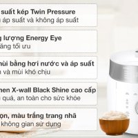 Nồi cơm áp suất cao tần Cuckoo 1.08 lít CRP-LHTR0609F/WHSIVNCV