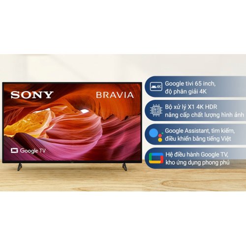 Google Tivi Sony 4K 65 inch KD-65X75K 0