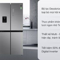 Tủ lạnh Samsung Inverter 488 lít Multi Door RF48A4010M9/SV