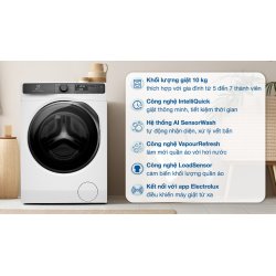 Máy giặt Electrolux UltimateCare 700 Inverter 10 kg EWF1043R7WC 0