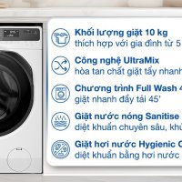 Máy giặt Electrolux UltimateCare 500 Inverter 10 kg EWF1023P5WC